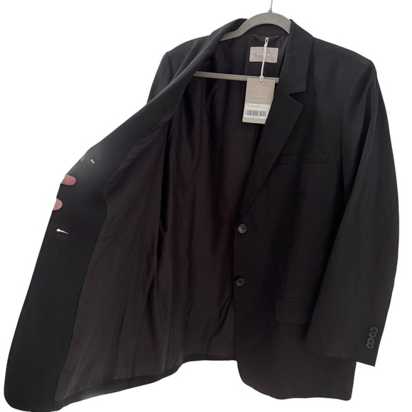 NWT Everlane Oversized Black Linen Blend Blazer Size 16 - Picture 13 of 16